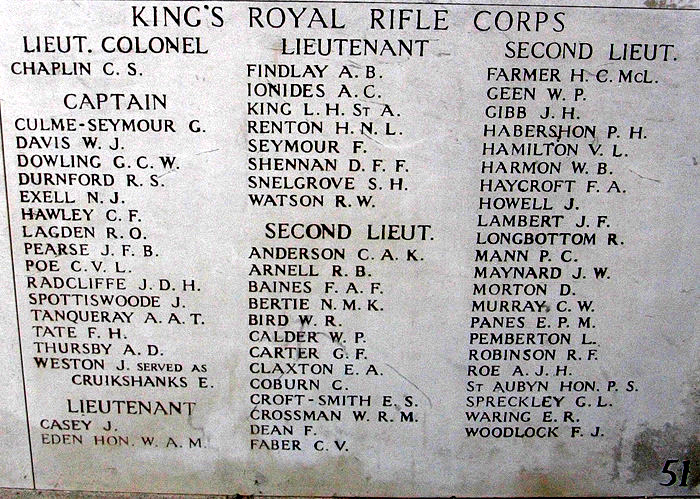 Photo from /search/photos/Belgium/Ieper, West-Vlaanderen/YPRES (MENIN GATE) MEMORIAL/PHOTOS/lagden_ro.jpg